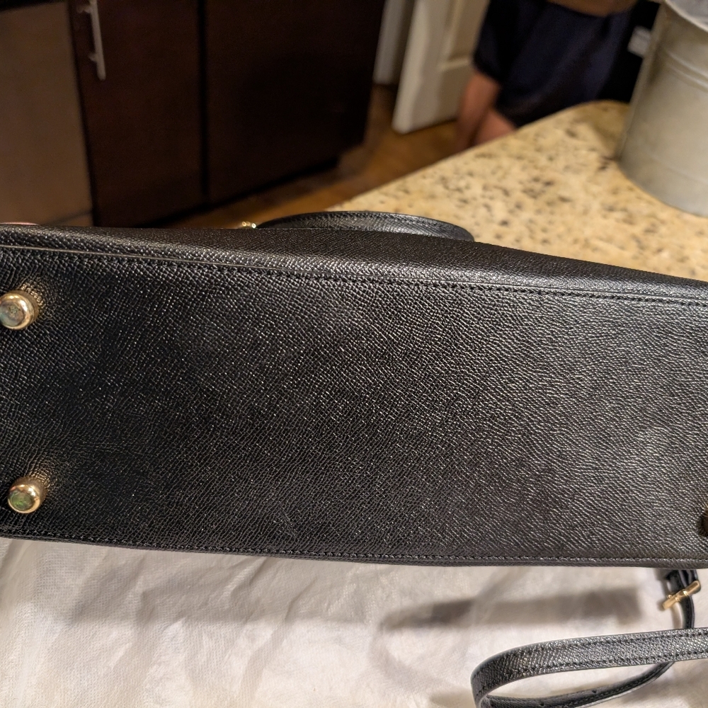 COACH Vintage Black Dome Crossbody Bag EUC - Picture 5 of 12